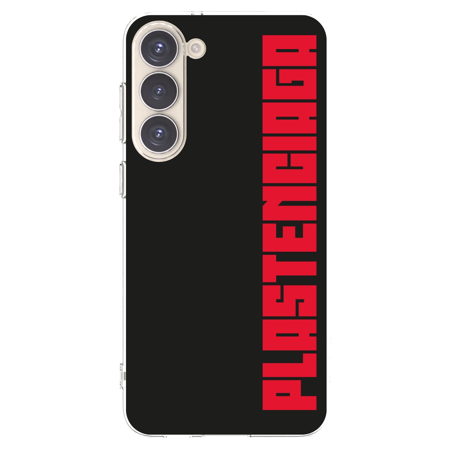 Picasee silikónový prehľadný obal pre Samsung Galaxy S23+ 5G - Plastenciaga