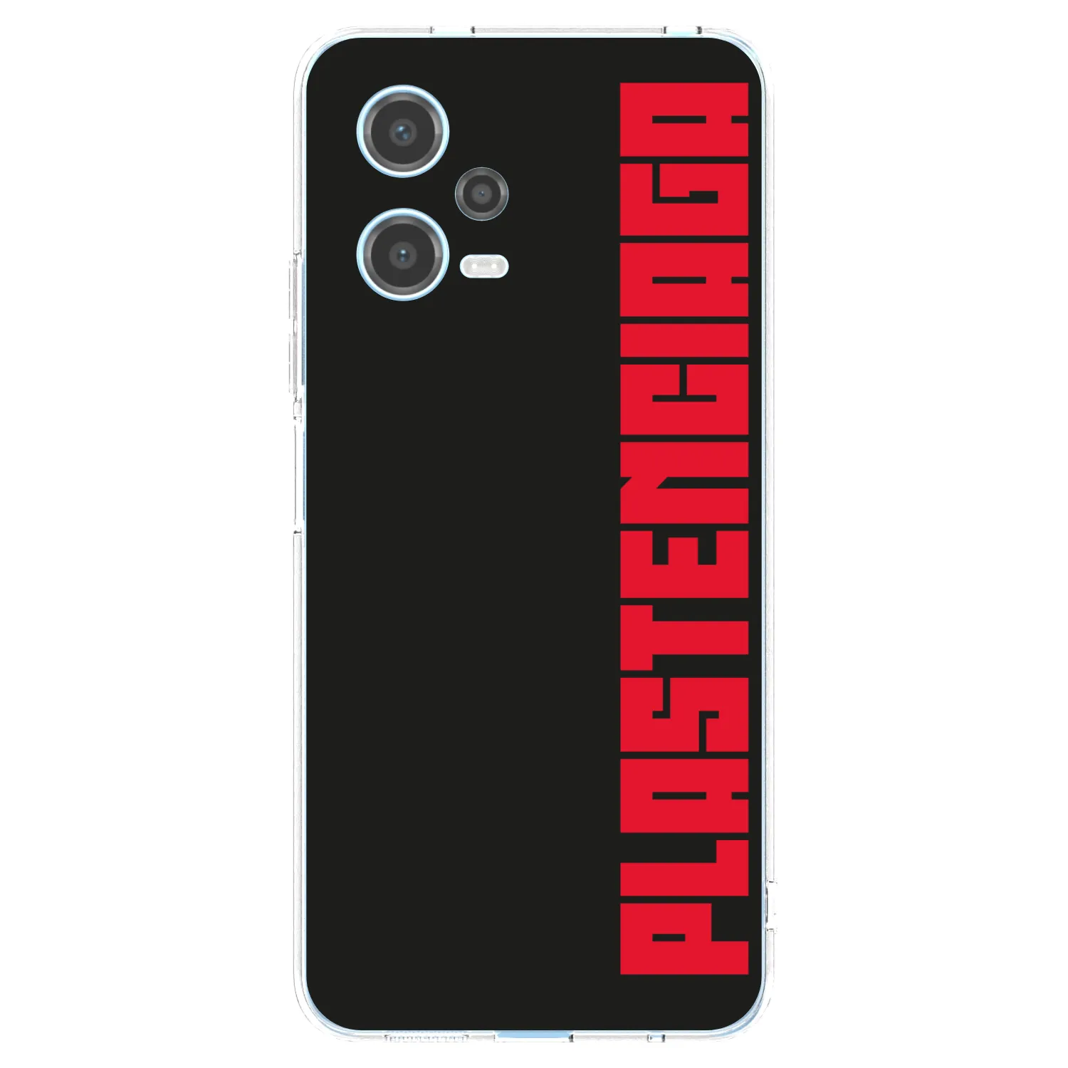 Picasee silikónový prehľadný obal pre Xiaomi Redmi Note 12 5G - Plastenciaga