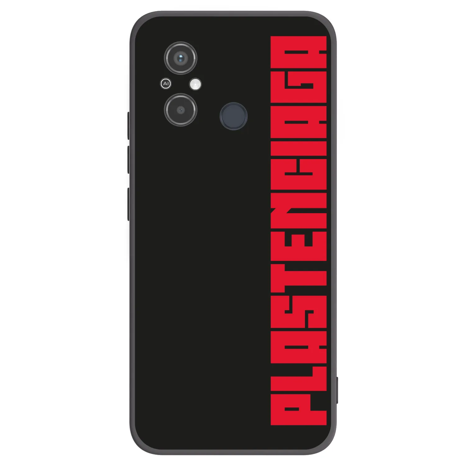 Picasee silikónový čierny obal pre Xiaomi Redmi 12C - Plastenciaga