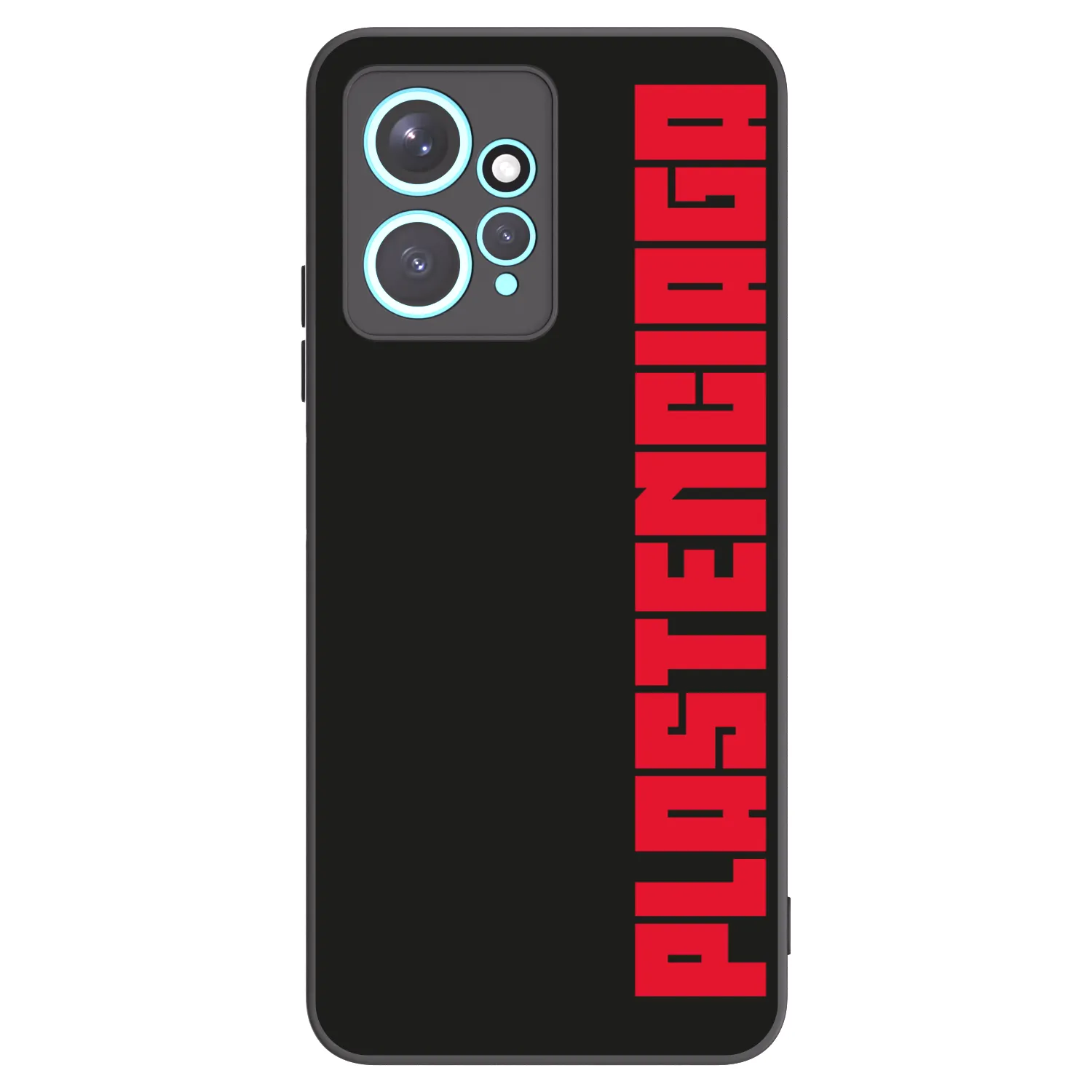 Picasee silikónový čierny obal pre Xiaomi Redmi Note 12 4G - Plastenciaga