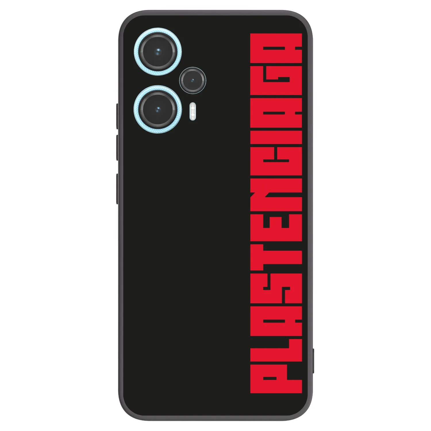 Picasee silikónový čierny obal pre Xiaomi Poco F5 - Plastenciaga