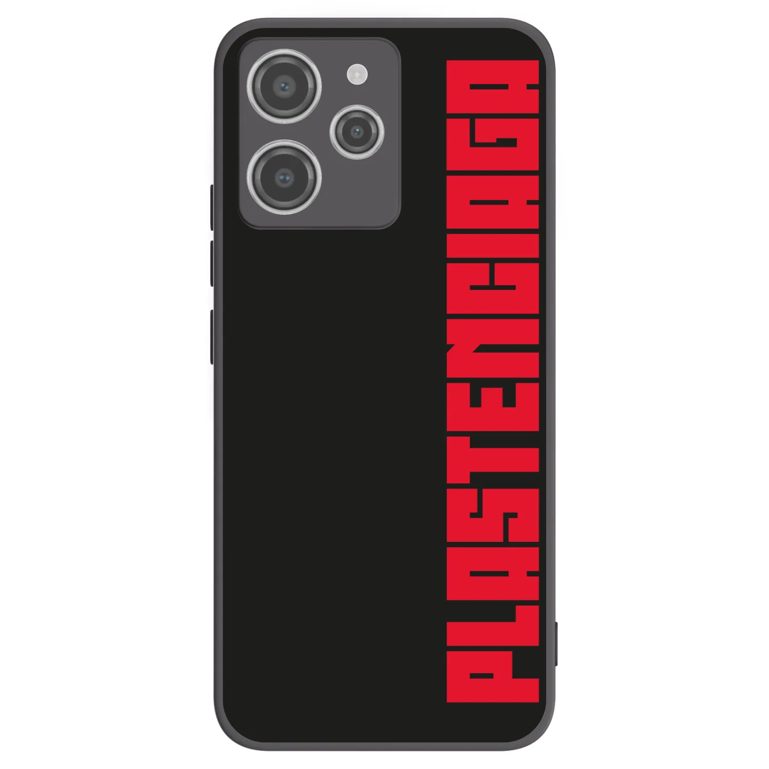 Silikónový čierny obal pre Xiaomi Redmi 12 4G - Plastenciaga