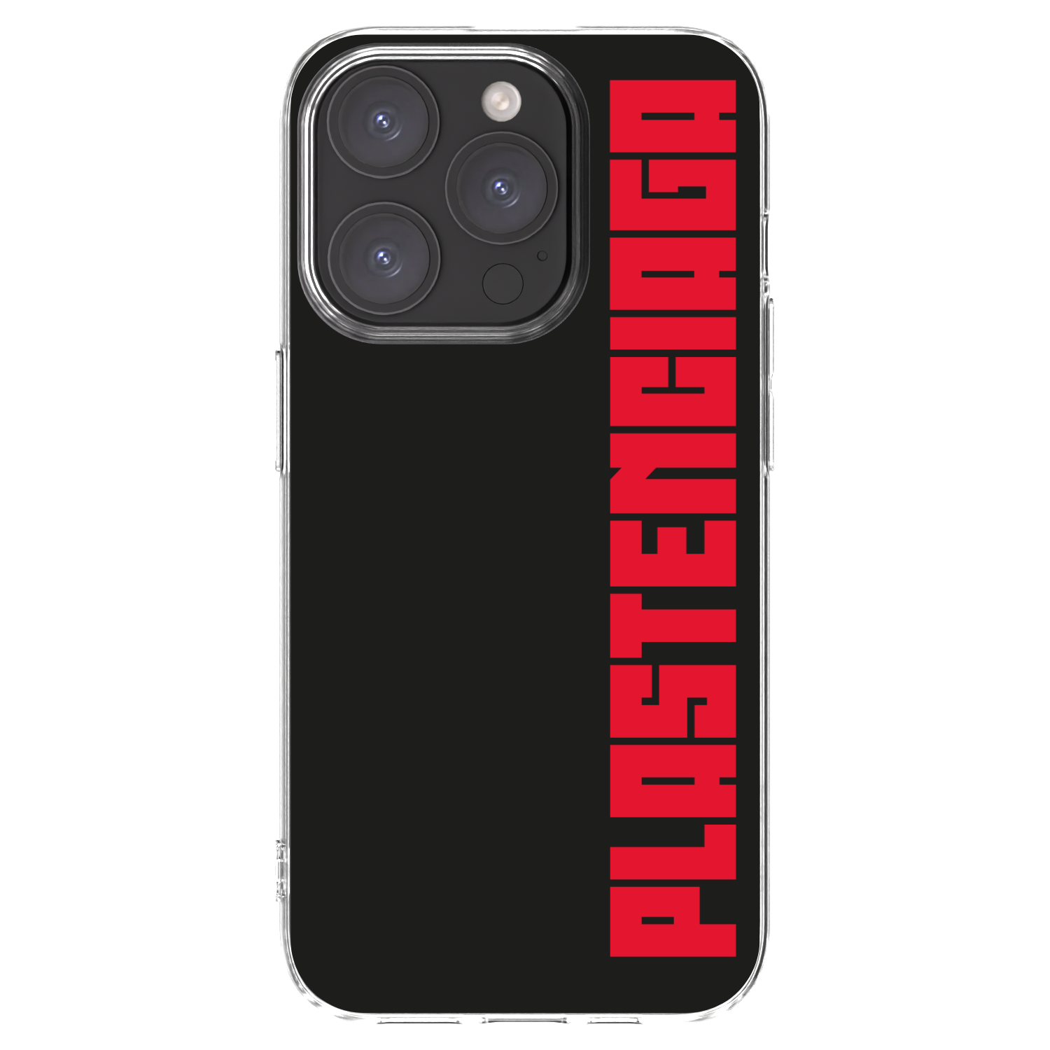 Silikónový prehľadný obal pre Apple iPhone 15 Pro - Plastenciaga