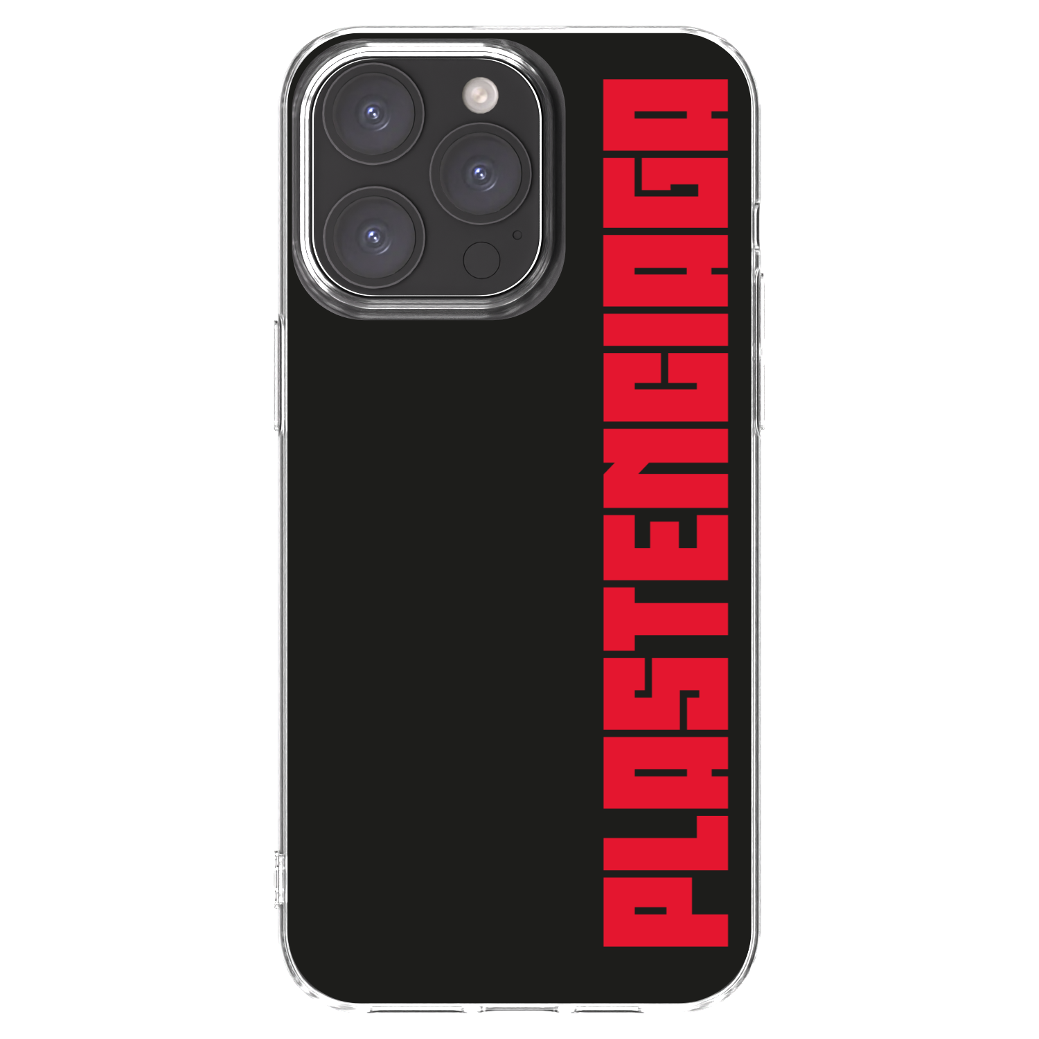 Picasee silikónový prehľadný obal pre Apple iPhone 15 Pro Max - Plastenciaga