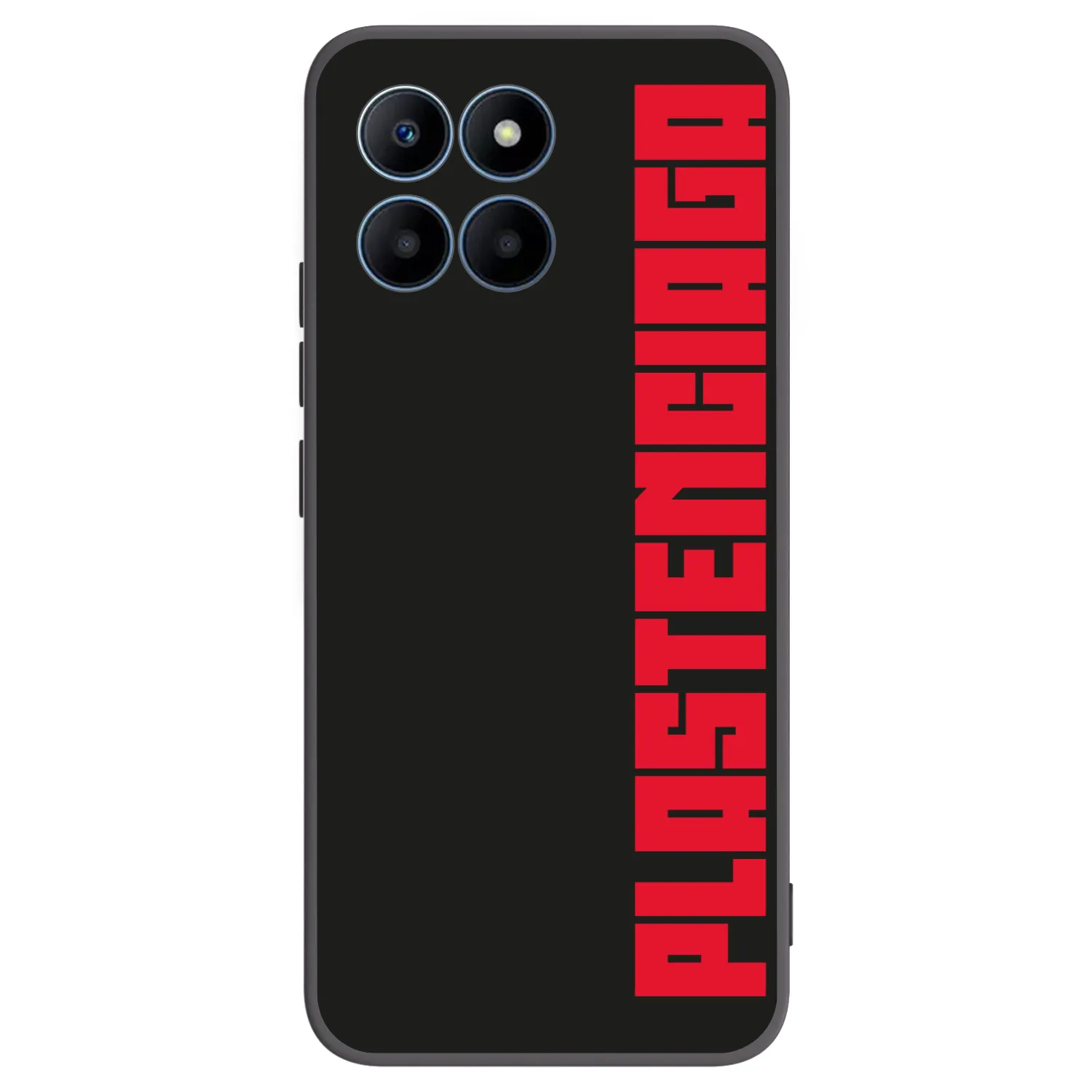Picasee silikónový čierny obal pre Honor 70 Lite - Plastenciaga