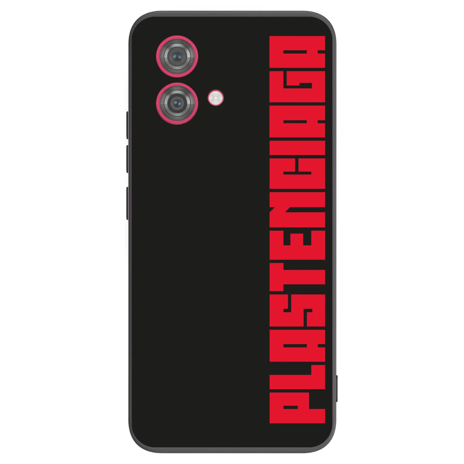 Silikónový čierny obal pre Motorola Moto G84 5G - Plastenciaga