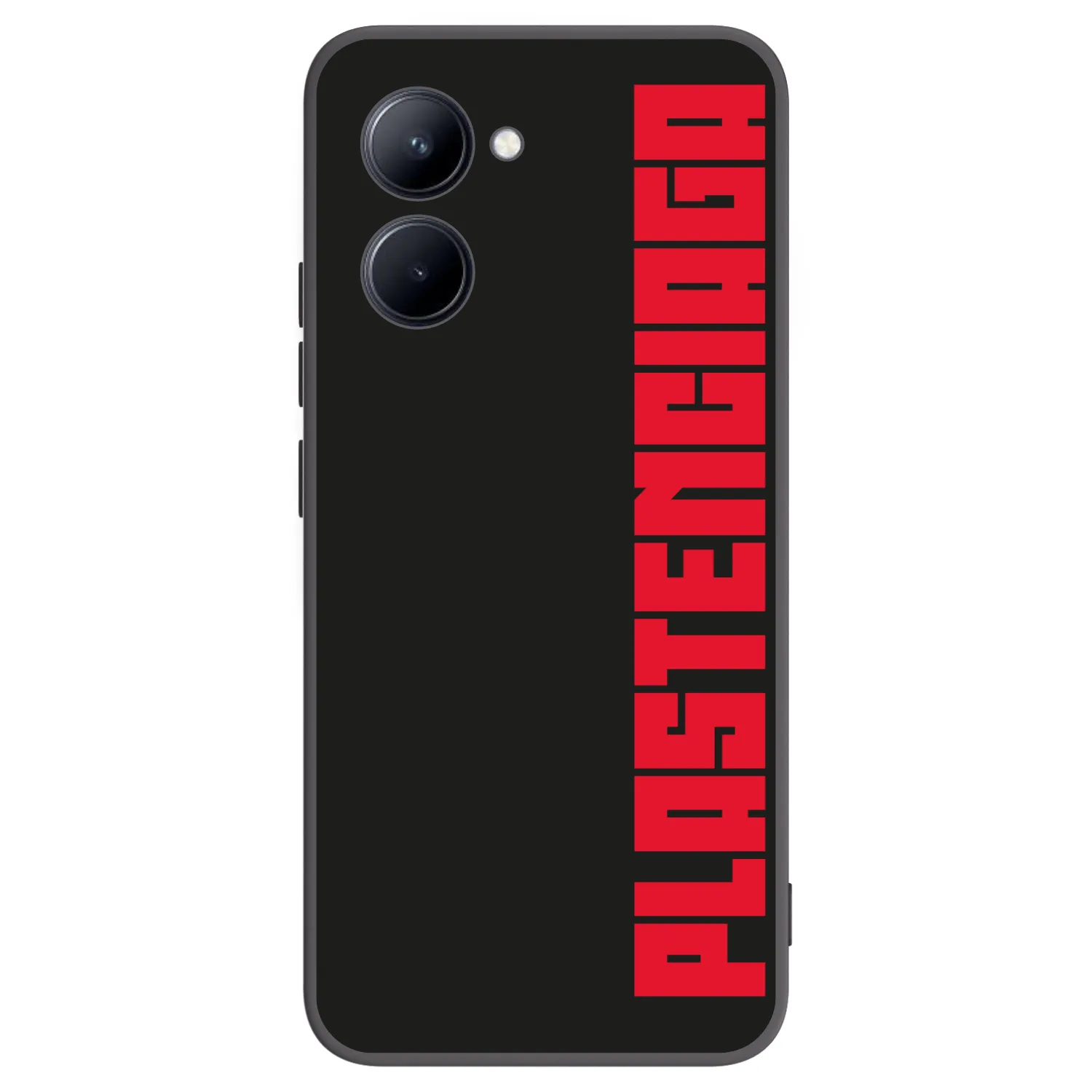 Picasee silikónový čierny obal pre Realme C33 (2023) - Plastenciaga