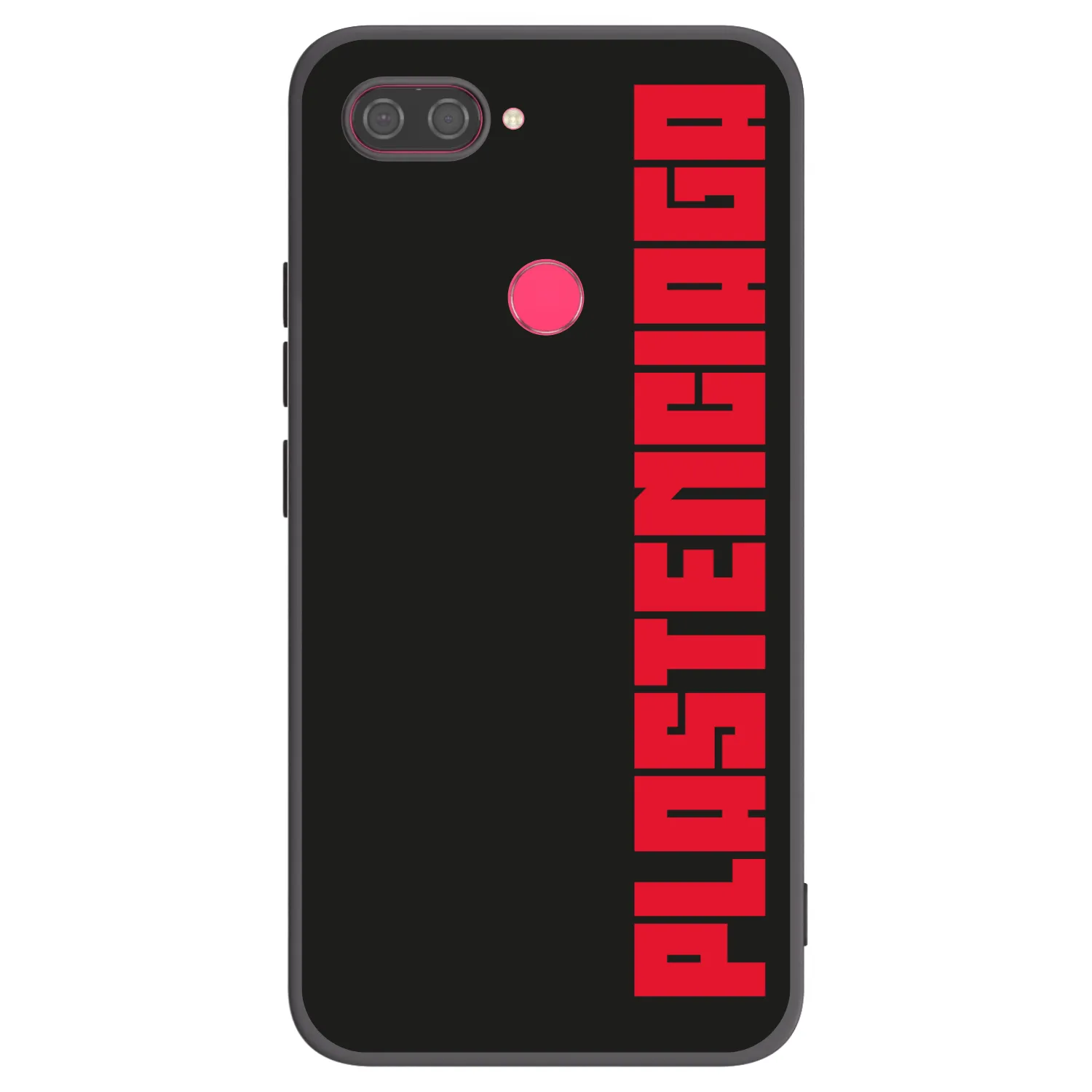 Picasee silikónový čierny obal pre Xiaomi Mi 8 Lite - Plastenciaga