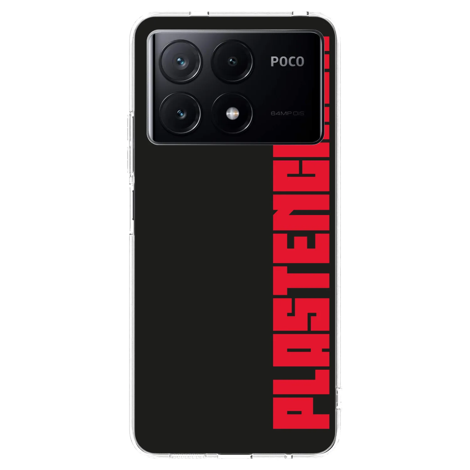 Picasee silikónový prehľadný obal pre Xiaomi Poco X6 Pro - Plastenciaga