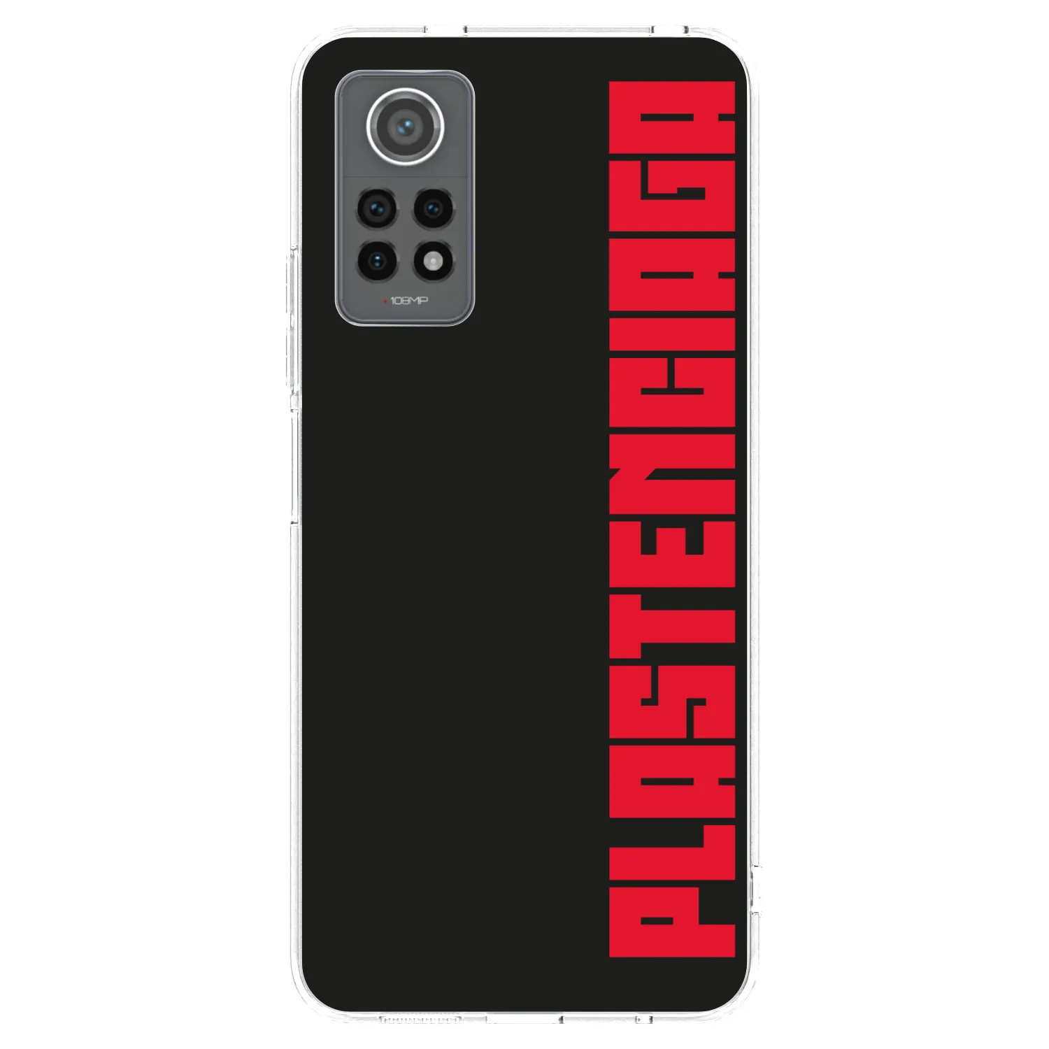 Picasee silikónový prehľadný obal pre Xiaomi Redmi Note 12 Pro 4G - Plastenciaga