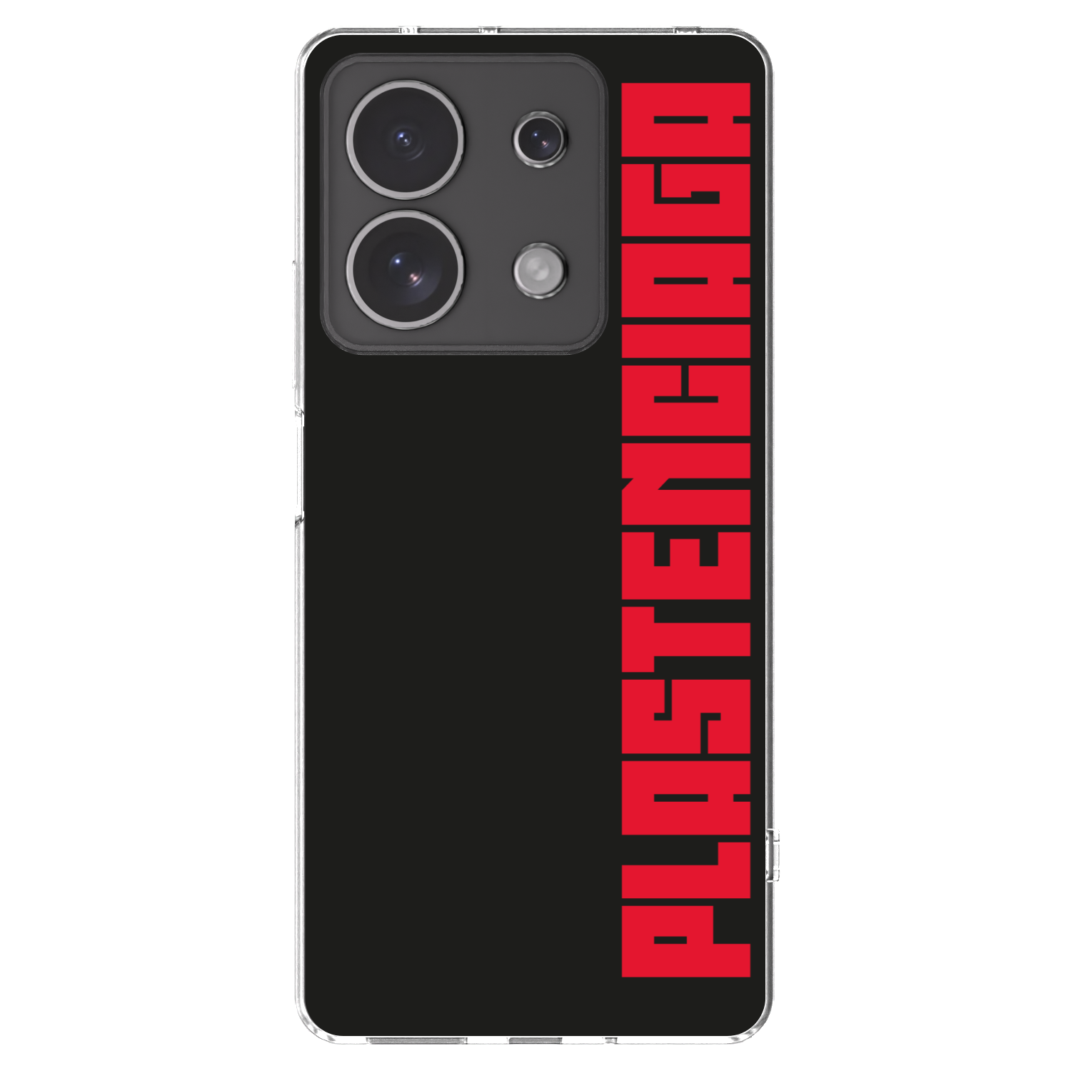 Picasee silikónový prehľadný obal pre Xiaomi Redmi Note 13 4G - Plastenciaga
