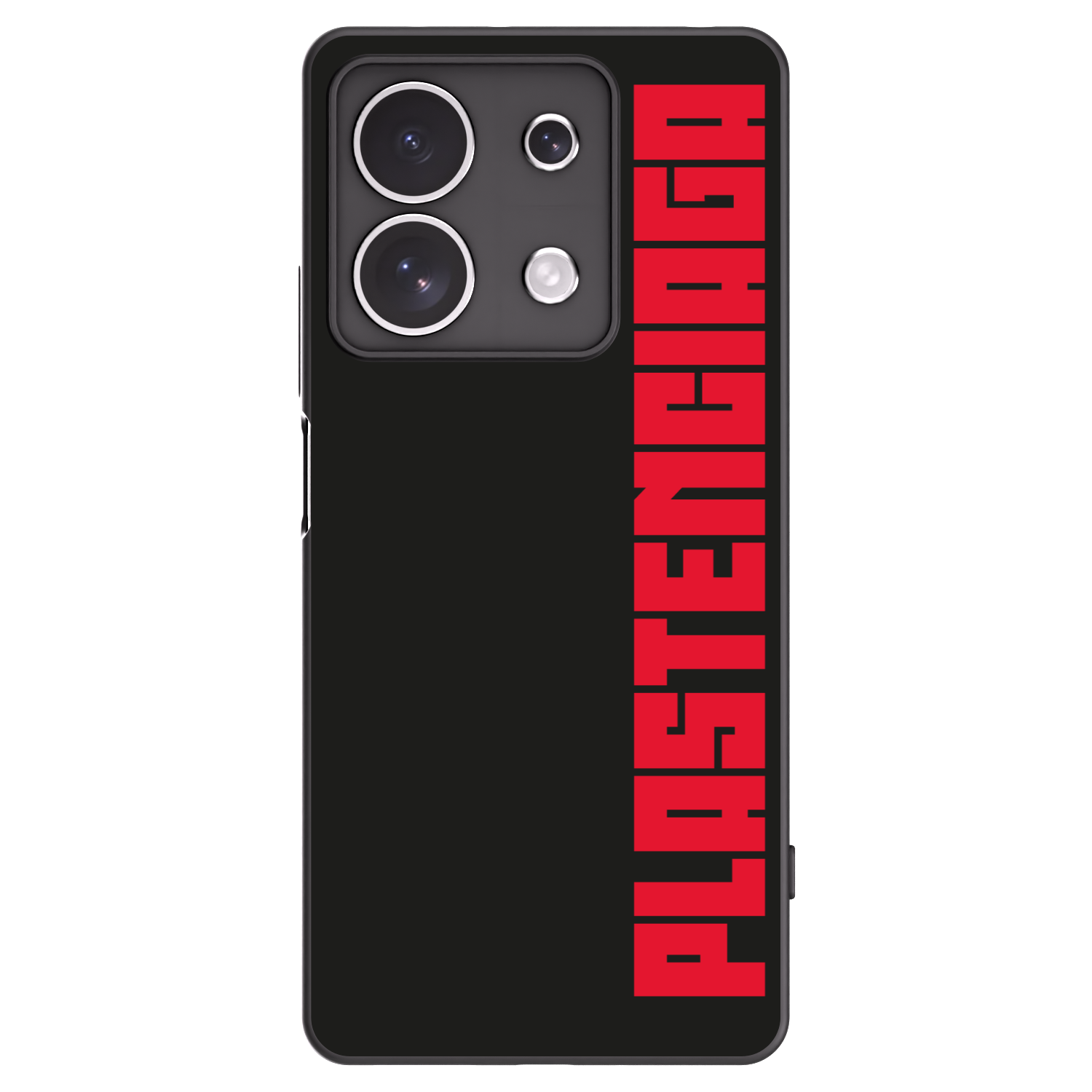Picasee silikónový čierny obal pre Xiaomi Redmi Note 13 4G - Plastenciaga