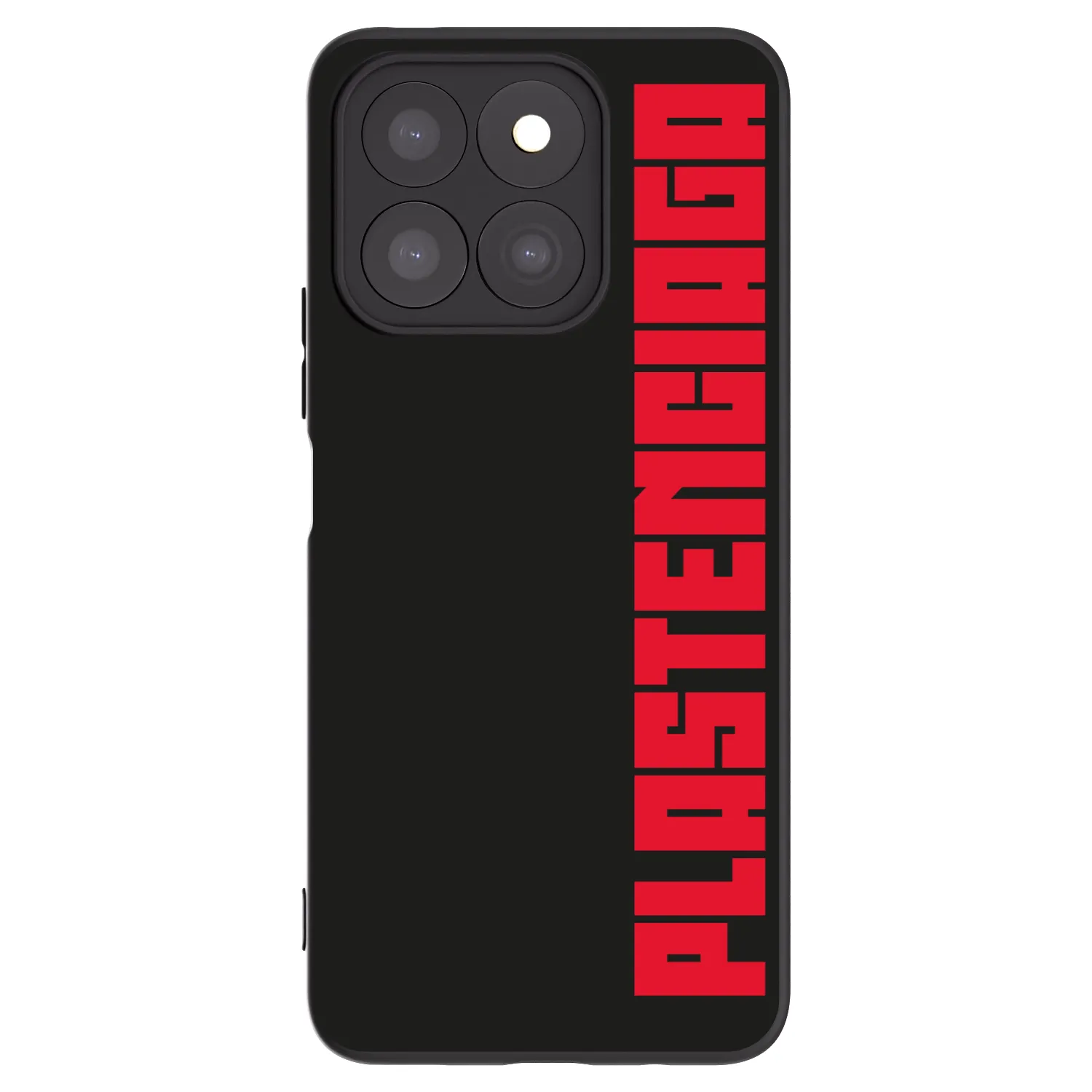 Picasee silikónový čierny obal pre Honor X8b - Plastenciaga