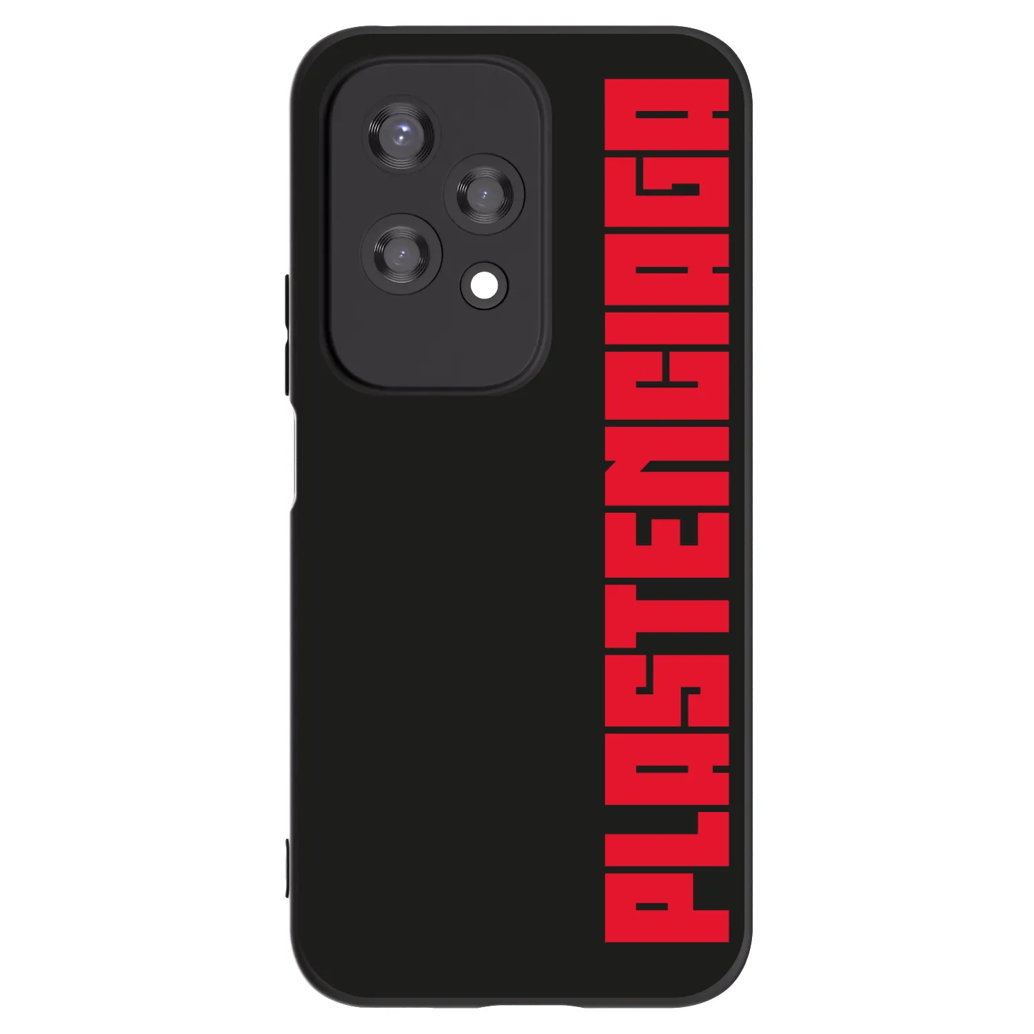 Silikónový čierny obal pre Honor 200 Lite - Plastenciaga