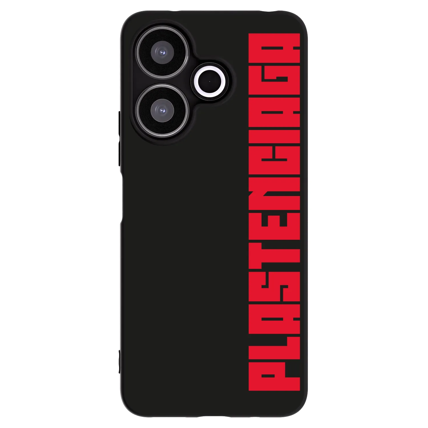 Silikónový čierny obal pre Xiaomi Redmi 13 4G - Plastenciaga