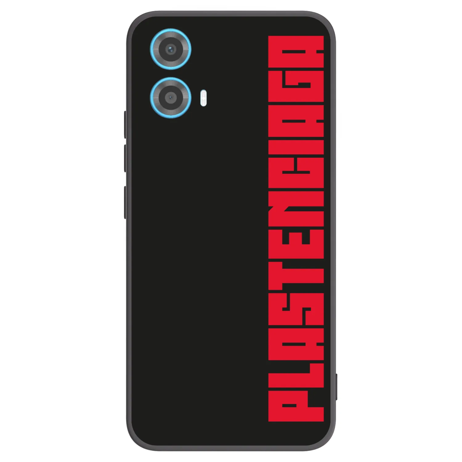 Picasee silikónový čierny obal pre Motorola Moto G34 5G - Plastenciaga