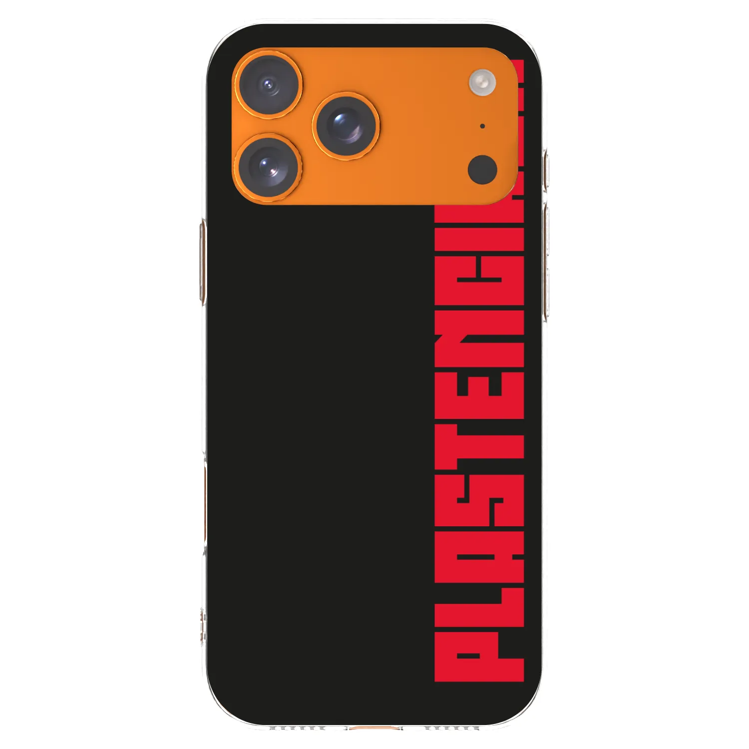 Picasee silikónový prehľadný obal pre Apple iPhone 17 Pro Max - Plastenciaga