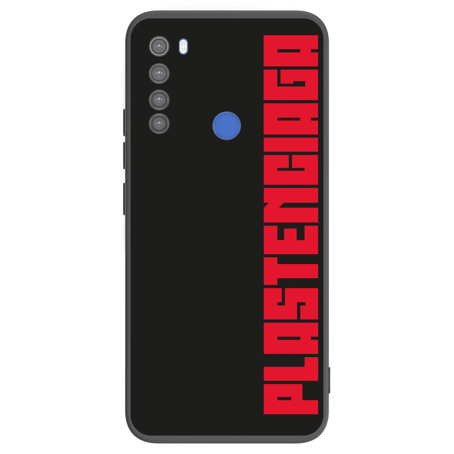 Picasee silikónový čierny obal pre Xiaomi Redmi Note 8T - Plastenciaga