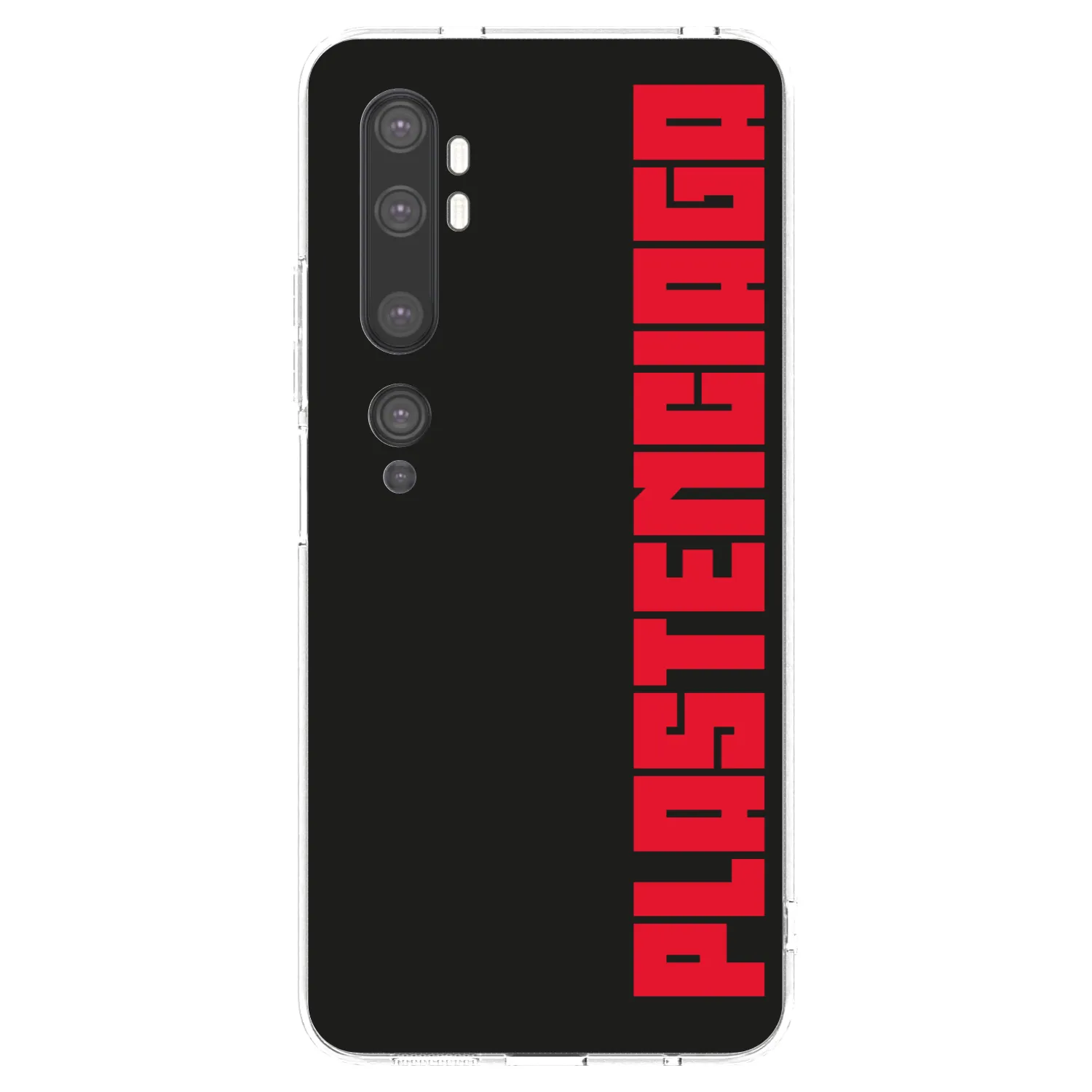 Silikónový prehľadný obal pre Xiaomi Mi Note 10 (Pro) - Plastenciaga