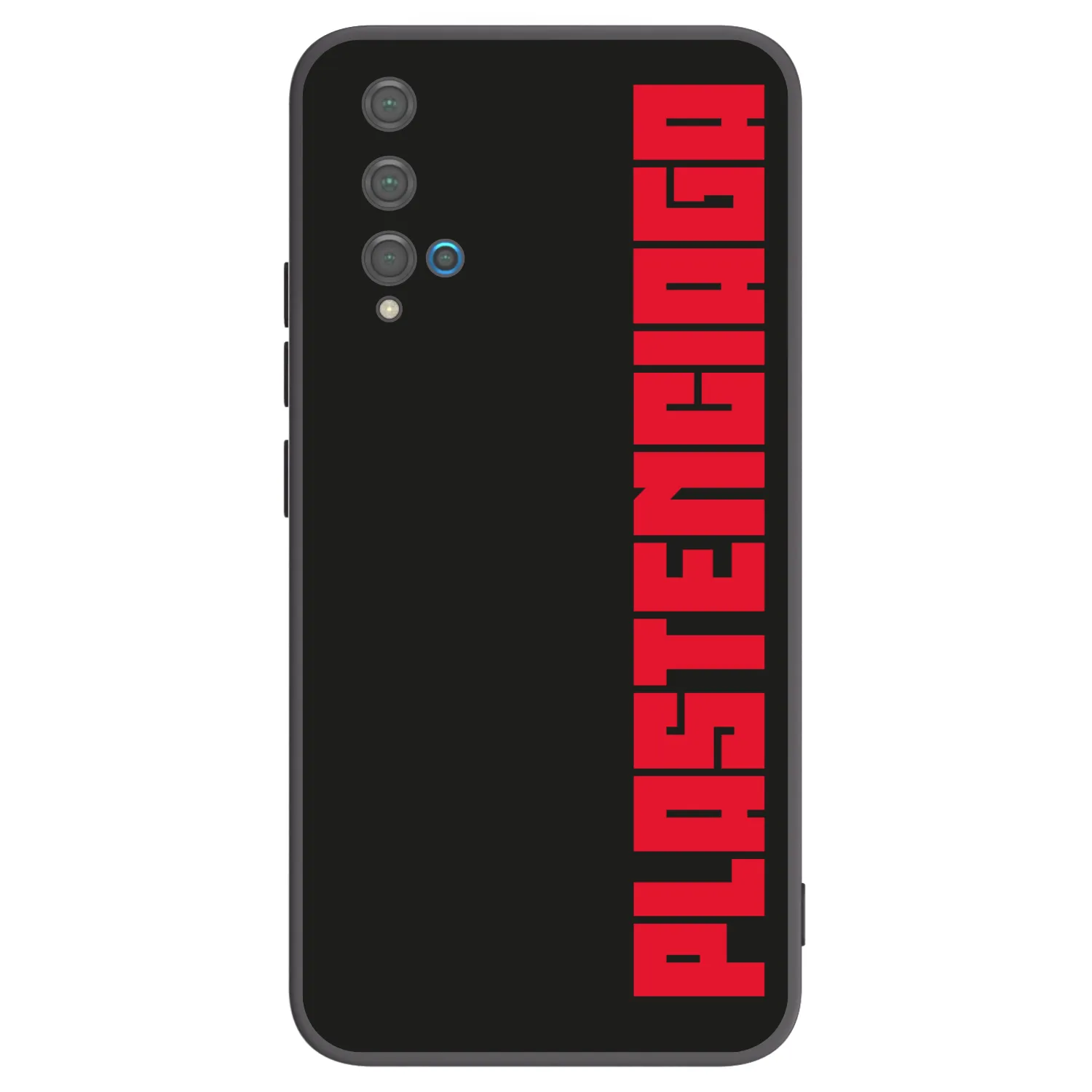 Picasee silikónový čierny obal pre Huawei Nova 5T - Plastenciaga