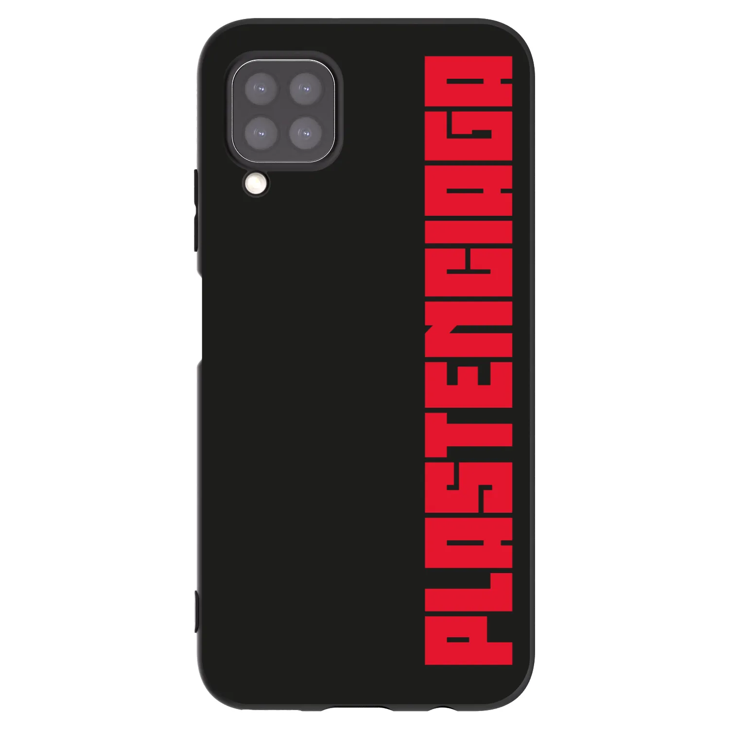 Picasee silikónový čierny obal pre Huawei P40 Lite - Plastenciaga