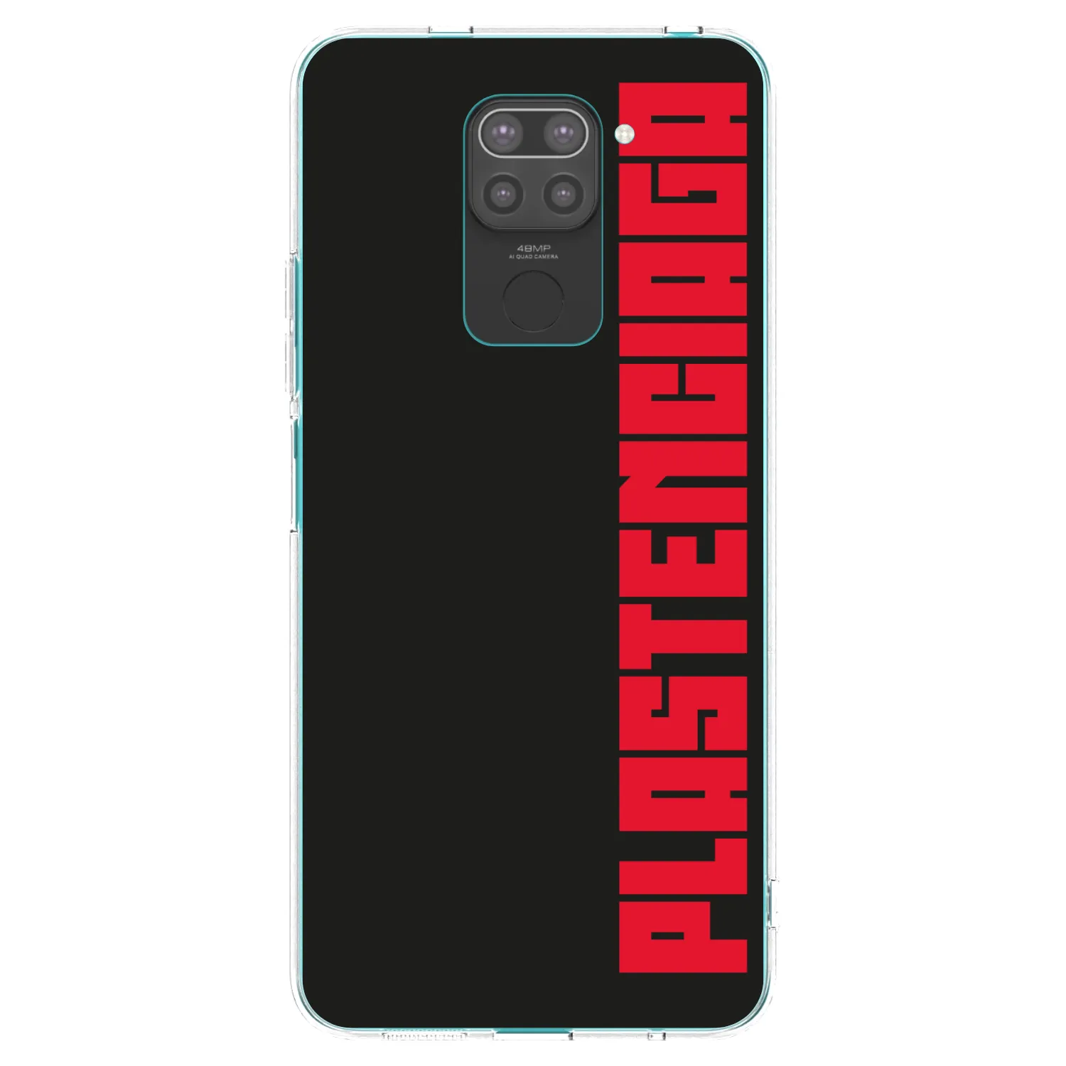 Picasee silikónový čierny obal pre Xiaomi Redmi Note 9 - Plastenciaga