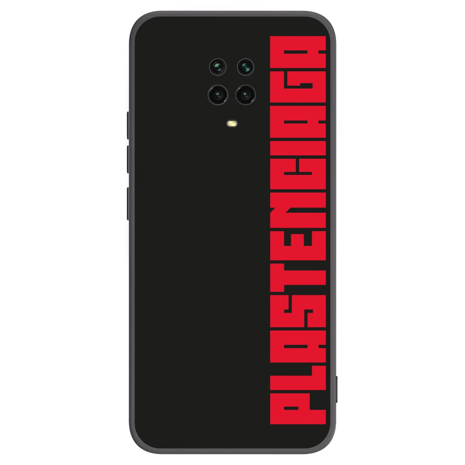Picasee silikónový čierny obal pre Xiaomi Redmi Note 9S - Plastenciaga