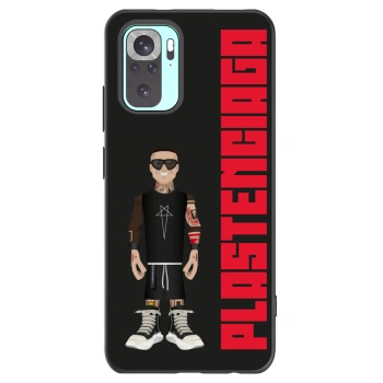 Picasee silikónový čierny obal pre Xiaomi Redmi Note 10 Pro - Tomáš Rajchl