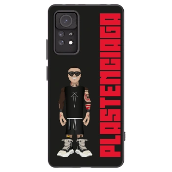 Picasee silikónový čierny obal pre Xiaomi Redmi Note 11 Pro - Tomáš Rajchl