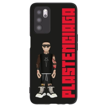 Picasee silikónový čierny obal pre OPPO A16 - Tomáš Rajchl