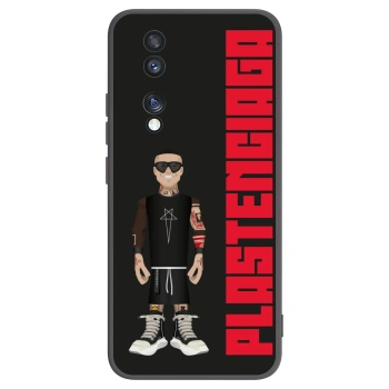 Picasee silikónový čierny obal pre Honor 70 - Tomáš Rajchl