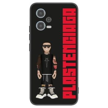 Picasee silikónový čierny obal pre Xiaomi Redmi Note 12 5G - Tomáš Rajchl