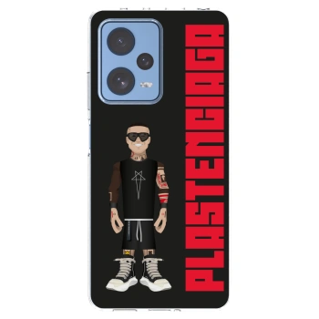 Picasee silikónový prehľadný obal pre Xiaomi Redmi Note 12 Pro 5G - Tomáš Rajchl