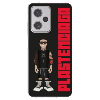 Picasee silikónový prehľadný obal pre Xiaomi Redmi Note 12 Pro+ 5G - Tomáš Rajchl