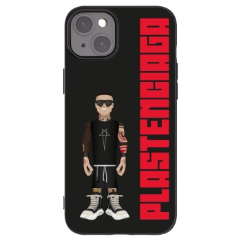 Picasee silikónový čierny obal pre Apple iPhone 15 Plus - Tomáš Rajchl