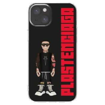 Picasee silikónový prehľadný obal pre Apple iPhone 15 Plus - Tomáš Rajchl