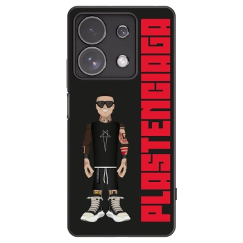 Picasee silikónový čierny obal pre Xiaomi Redmi Note 13 Pro 4G - Tomáš Rajchl