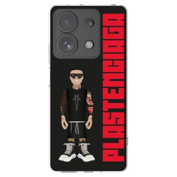 Picasee silikónový prehľadný obal pre Xiaomi Redmi Note 13 Pro 4G - Tomáš Rajchl