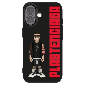 Picasee silikónový čierny obal pre Apple iPhone 16 - Tomáš Rajchl