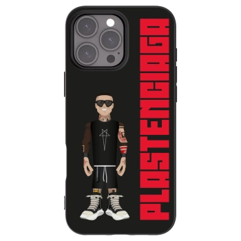 Picasee silikónový čierny obal pre Apple iPhone 16 Pro Max - Tomáš Rajchl