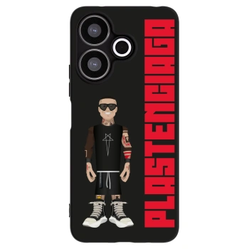 Picasee silikónový čierny obal pre Xiaomi Redmi 13 4G - Tomáš Rajchl