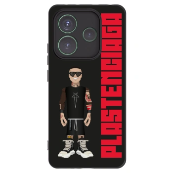 Picasee silikónový čierny obal pre Xiaomi Redmi Note 14 5G - Tomáš Rajchl