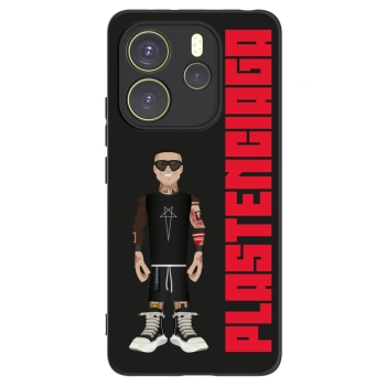 Picasee silikónový čierny obal pre Xiaomi Redmi Note 14 4G - Tomáš Rajchl