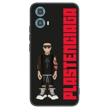 Picasee silikónový čierny obal pre Motorola Moto G34 5G - Tomáš Rajchl