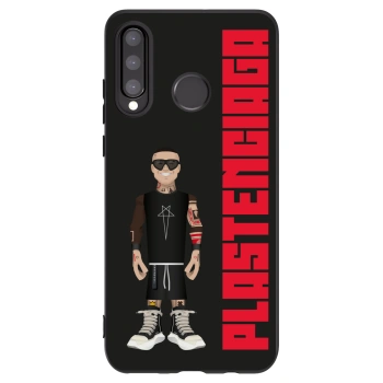 Picasee silikónový čierny obal pre Huawei P30 Lite - Tomáš Rajchl