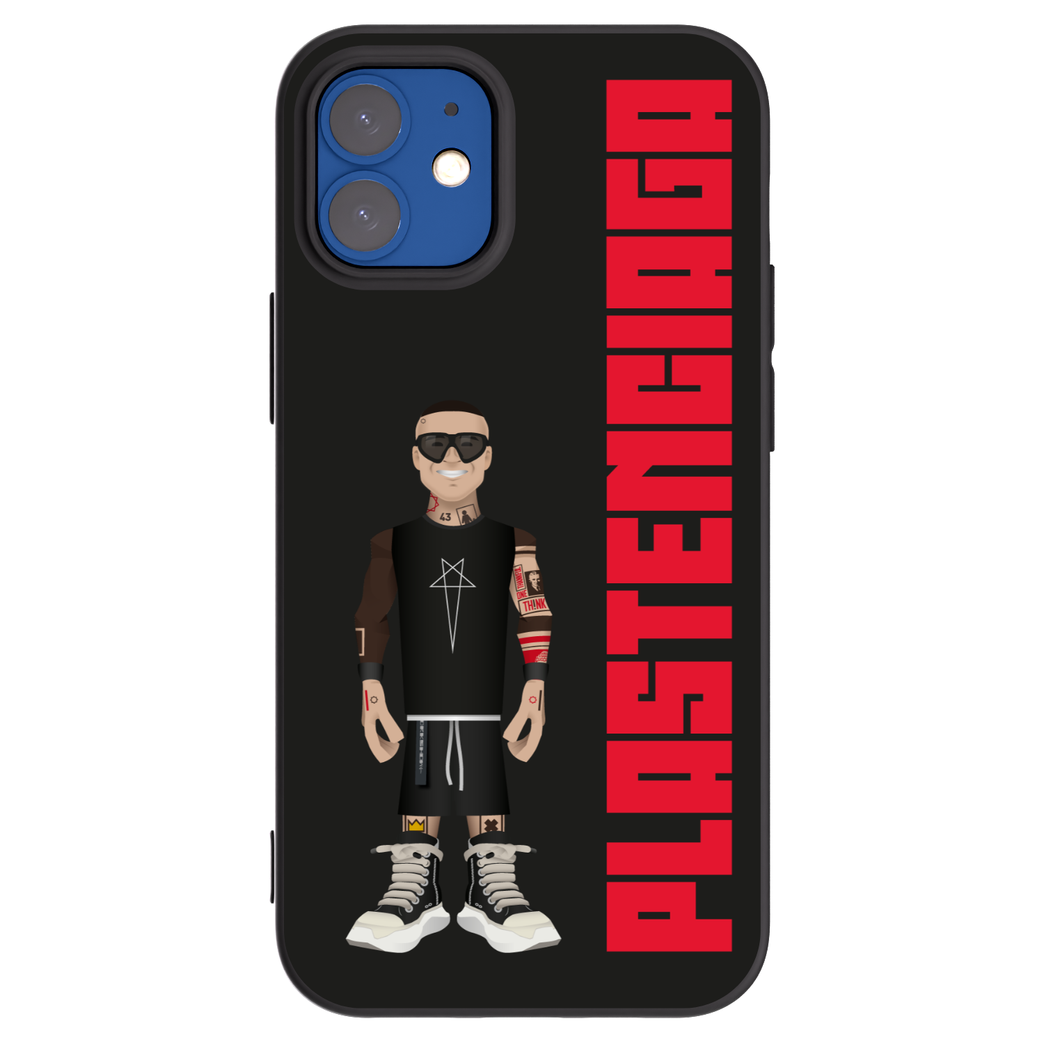 Picasee silikónový čierny obal pre Apple iPhone 12 mini - Tomáš Rajchl