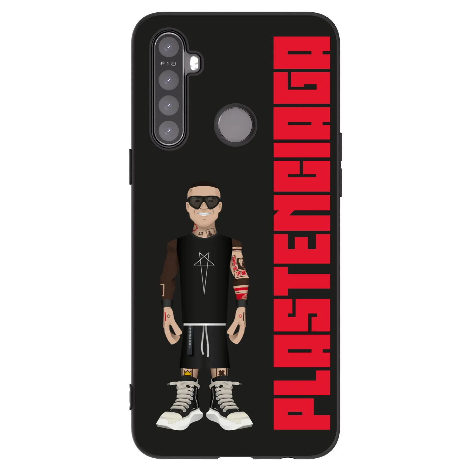 Picasee silikónový čierny obal pre Realme 6i - Tomáš Rajchl