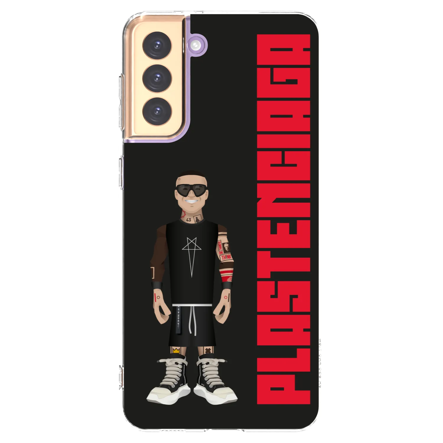 Picasee silikónový prehľadný obal pre Samsung Galaxy S21+ 5G G996F - Tomáš Rajchl