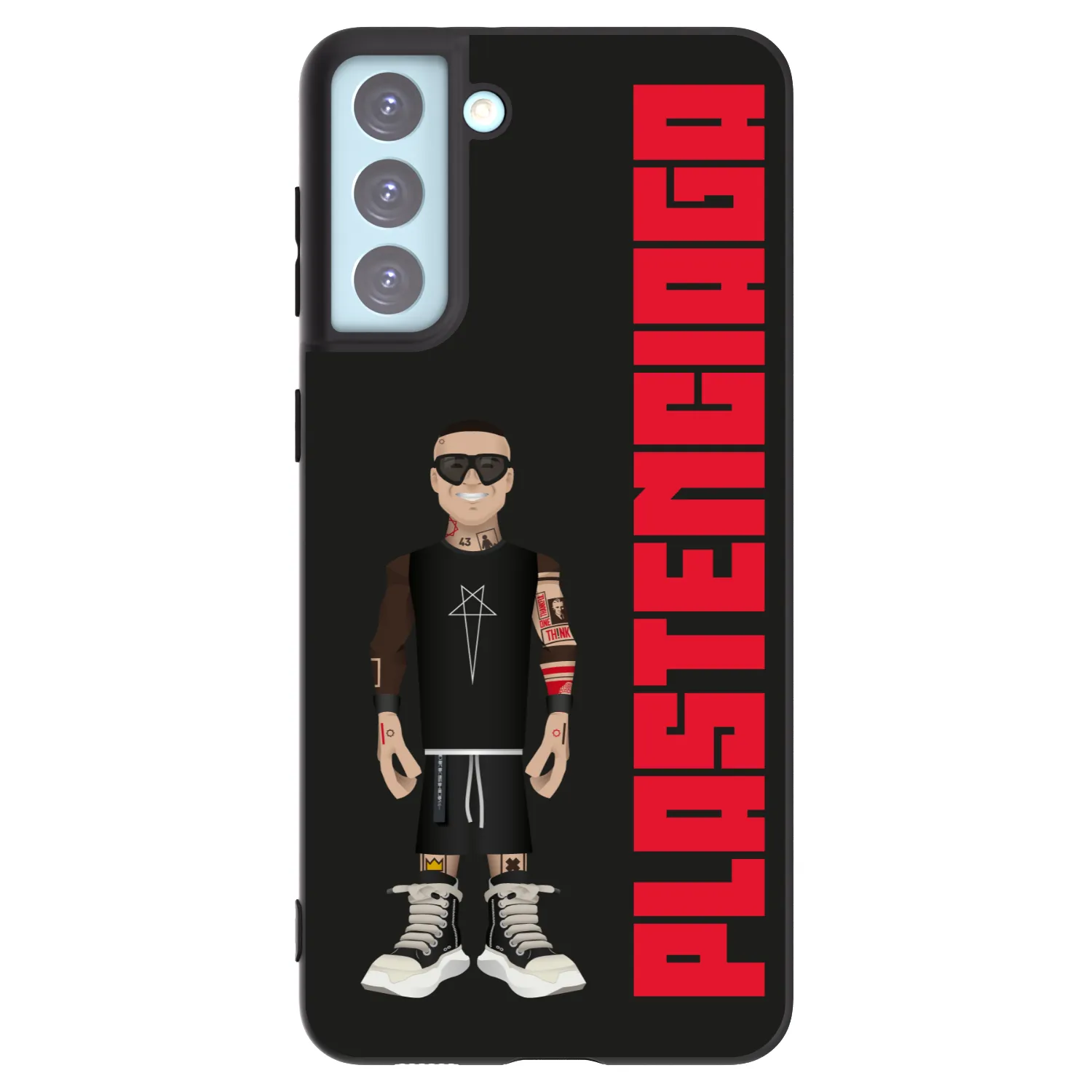 Picasee silikónový čierny obal pre Samsung Galaxy S21+ 5G G996F - Tomáš Rajchl