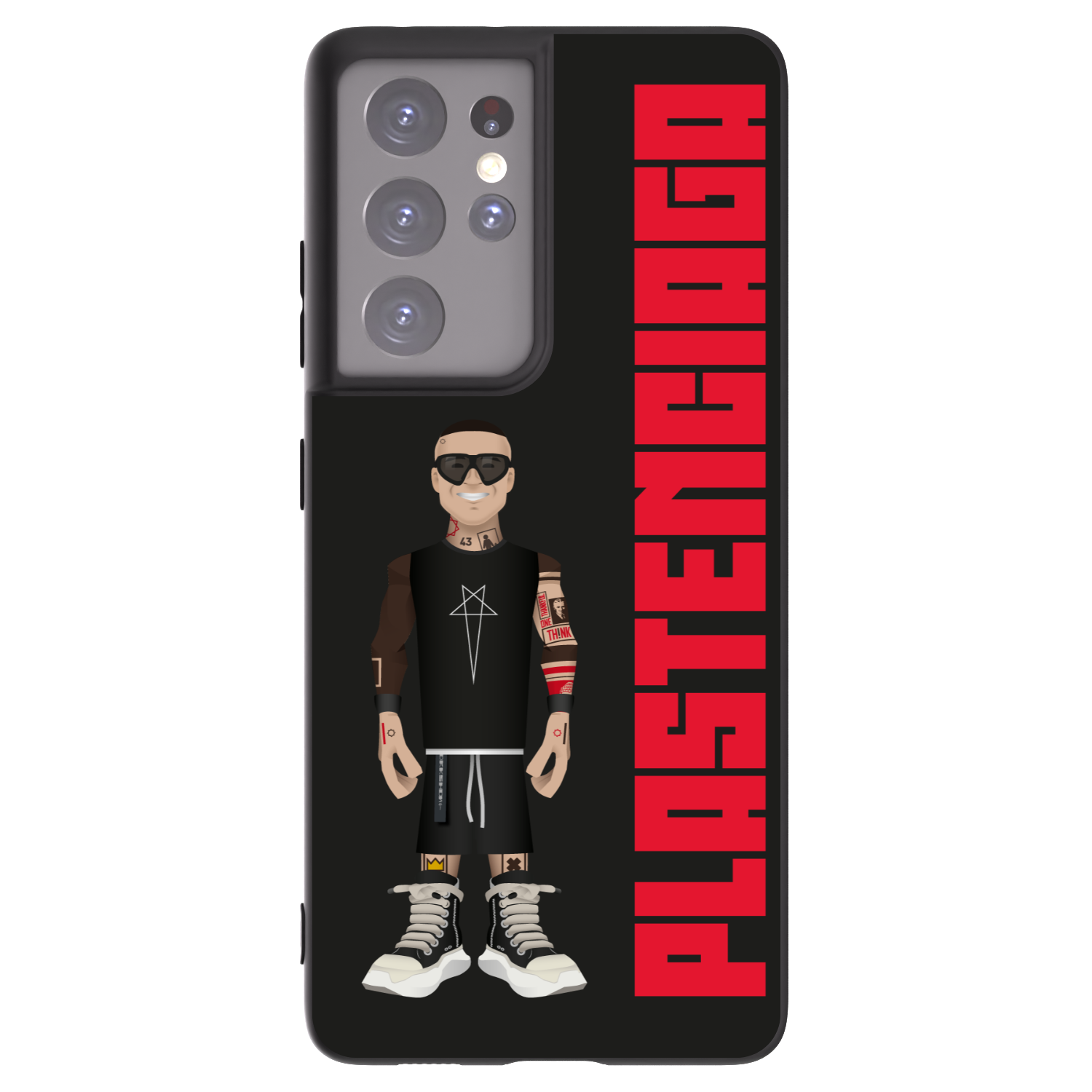 Picasee silikónový čierny obal pre Samsung Galaxy S21 Ultra 5G G998B - Tomáš Rajchl